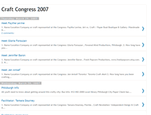 Tablet Screenshot of craftcongress.blogspot.com
