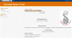 Desktop Screenshot of damaskrosetrust.blogspot.com