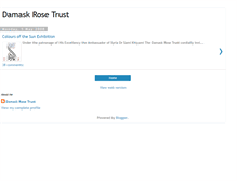 Tablet Screenshot of damaskrosetrust.blogspot.com