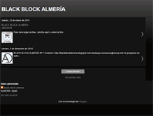 Tablet Screenshot of blackblockalmeria.blogspot.com