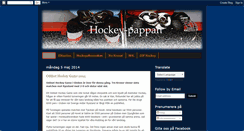 Desktop Screenshot of hockey-pappan.blogspot.com