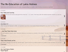 Tablet Screenshot of lakiaholmes.blogspot.com