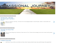 Tablet Screenshot of missionaljourney.blogspot.com