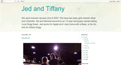 Desktop Screenshot of jedandtiffany.blogspot.com