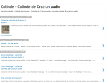 Tablet Screenshot of colinde-craciun-colinde.blogspot.com