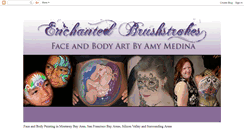 Desktop Screenshot of enchantedbrushstrokes.blogspot.com