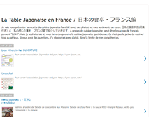 Tablet Screenshot of la-table-japonaise.blogspot.com