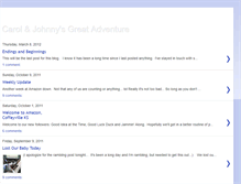 Tablet Screenshot of carolandjohnnygreatadventure.blogspot.com