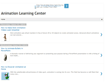 Tablet Screenshot of animationlearningcenter.blogspot.com