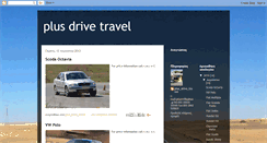 Desktop Screenshot of plusdrivetravel.blogspot.com