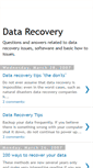 Mobile Screenshot of datarecovery-hddrecovery.blogspot.com