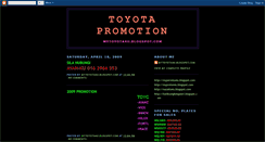 Desktop Screenshot of mytoyota4u.blogspot.com