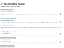 Tablet Screenshot of mytmjournal.blogspot.com