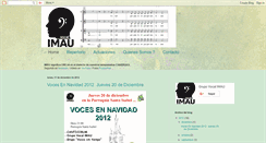 Desktop Screenshot of grupovocalimau.blogspot.com