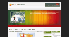 Desktop Screenshot of el11deblanco.blogspot.com