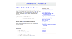 Desktop Screenshot of everythink-indonesia.blogspot.com