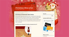Desktop Screenshot of greatchristmasideas.blogspot.com