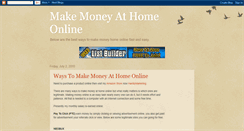 Desktop Screenshot of best-money-opportunities.blogspot.com