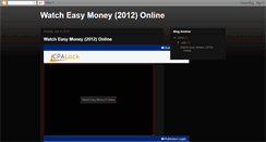 Desktop Screenshot of easymoney2012fullmovie.blogspot.com