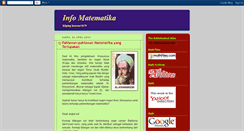 Desktop Screenshot of infomatematika-ok.blogspot.com