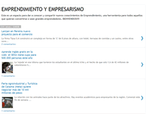 Tablet Screenshot of emprendimientoyempresarismo.blogspot.com