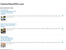 Tablet Screenshot of fashionwearoffer.blogspot.com