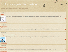 Tablet Screenshot of docteursetcompagnie.blogspot.com