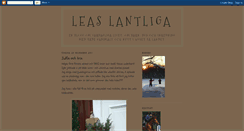 Desktop Screenshot of leaslantliga.blogspot.com