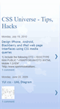 Mobile Screenshot of cssuniverse.blogspot.com