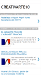 Mobile Screenshot of creativarte10.blogspot.com