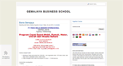 Desktop Screenshot of gemajaya-bisnis.blogspot.com