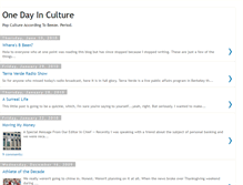 Tablet Screenshot of onedayinculture.blogspot.com