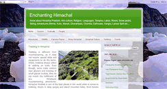 Desktop Screenshot of enchantinghimachal.blogspot.com