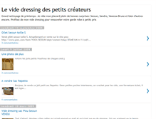 Tablet Screenshot of levidedressingdespetitscreateurs.blogspot.com
