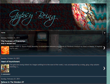 Tablet Screenshot of gypsybeing.blogspot.com