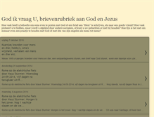 Tablet Screenshot of god-ikvraagu.blogspot.com