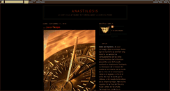 Desktop Screenshot of anastilosis.blogspot.com