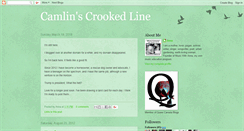 Desktop Screenshot of camlinscrookedline.blogspot.com