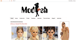 Desktop Screenshot of modish-blog.blogspot.com