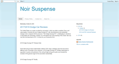 Desktop Screenshot of noirsuspense.blogspot.com