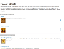 Tablet Screenshot of italiandecor.blogspot.com