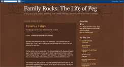 Desktop Screenshot of lifeofpeg-familyrocks.blogspot.com