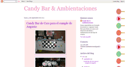 Desktop Screenshot of candybarambientaciones.blogspot.com