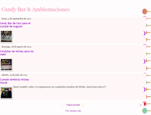 Tablet Screenshot of candybarambientaciones.blogspot.com