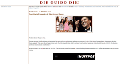 Desktop Screenshot of die-guido-die.blogspot.com