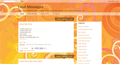 Desktop Screenshot of latestnewlovesms.blogspot.com