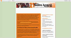 Desktop Screenshot of paraguayteatrojuvenil.blogspot.com