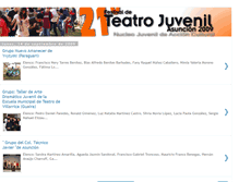 Tablet Screenshot of paraguayteatrojuvenil.blogspot.com