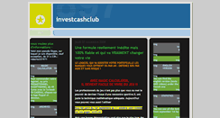 Desktop Screenshot of investcashclub.blogspot.com