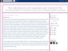 Tablet Screenshot of cupcakeandsweetiepie.blogspot.com